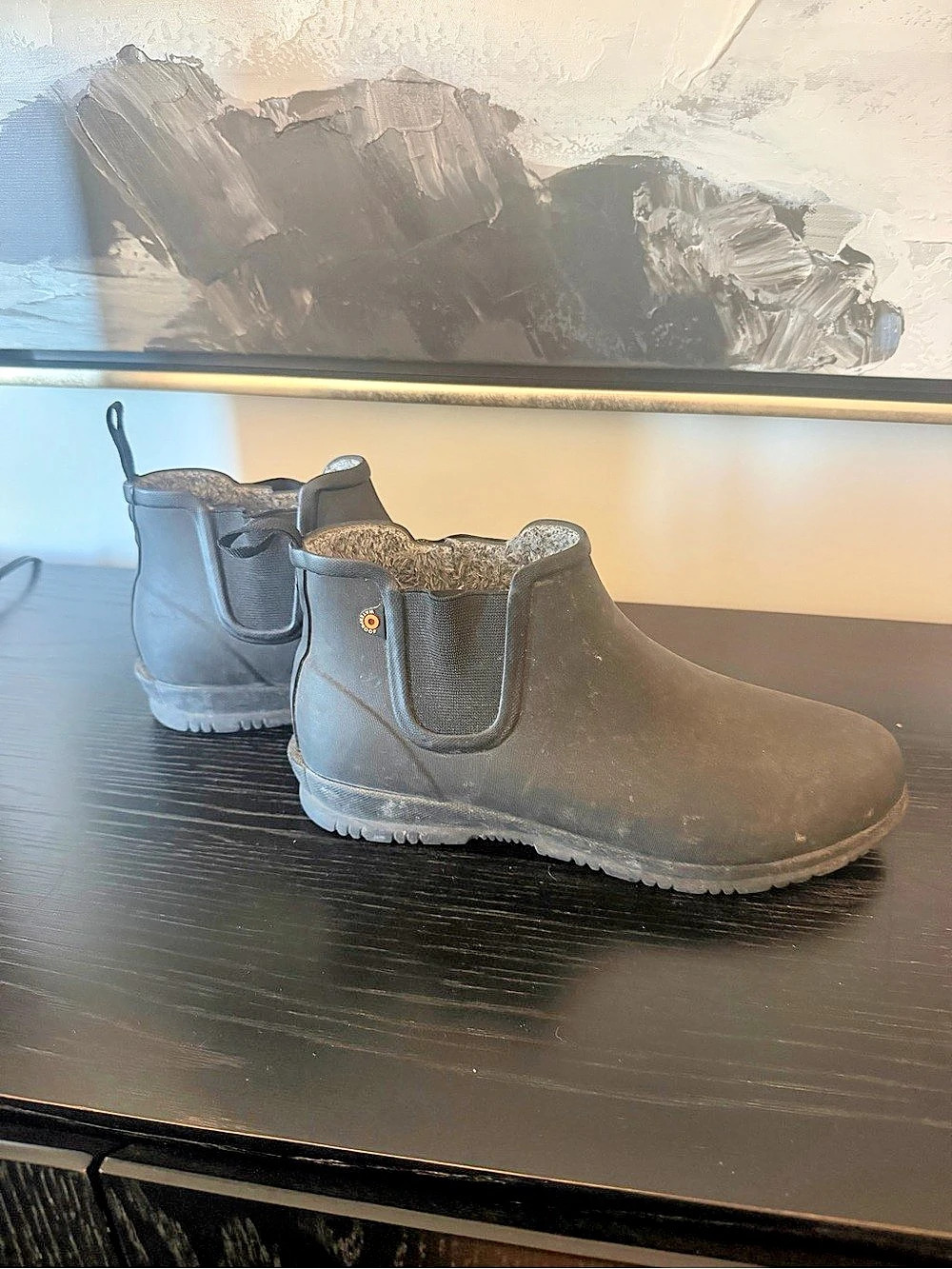 Bogs Hunter Black US 9 Ankle Winter Boots